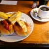 神田『赤レンガ』モーニングセットの”ドッグ＆コーヒー”とかどうよ？＠純喫茶