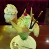 新宿『珈琲西武』でメロンパフェを食べて来ました＠気温35度ですし