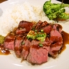 『ファインズバル』ローストビーフのプレートランチが気に入った模様＠秋葉原