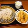 『信州屋』の上海老天丼と蕎麦のセットが潔い件の是非＠渋谷店