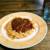 スパゲティ屋『青山』ガーリックスパゲティをミートソースで食べてみた＠相模原