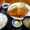 『インター食堂』ジャンボチキンカツ定食のジャンボ感＠安子島店