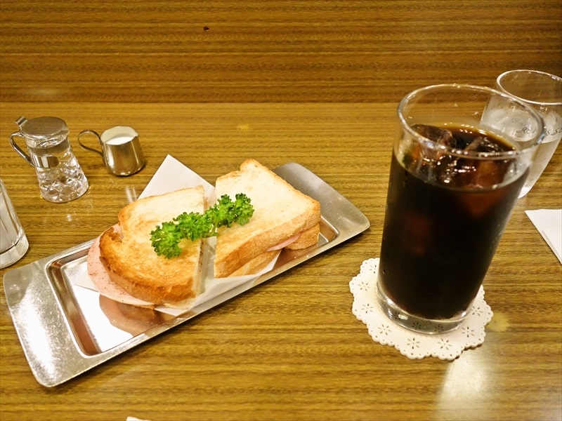 町田『珈琲舎ロッセ』昔ながらの純喫茶でトーストをエンジョイしてみた