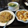 中国料理『梅蘭』で”五目チャーハン、麻婆豆腐、ワンタン”的なランチセット＠相模原市