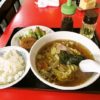 『福富』ラーメン＆ライス＆コロッケで500円！餃子は300円ですと？