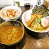 相模原『プメハナ』雲丹味噌つけ麺＋追い飯セットは必食である！【閉店】