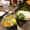 相模原『クックら』”豚骨カレーつけ麺（チーズ入り）追いメシ付きが神