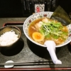 熊本『にぼらや』煮干しラーメン（ライス付き）でどうでしょう？