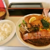 函館旅行グルメ『グリル 塩豚』肉の三銃士！”8（ハチ）ランチ”を食べてみた