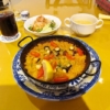 相模原『ソレアド』タコとミニトマトのパエリア的ランチを食す！