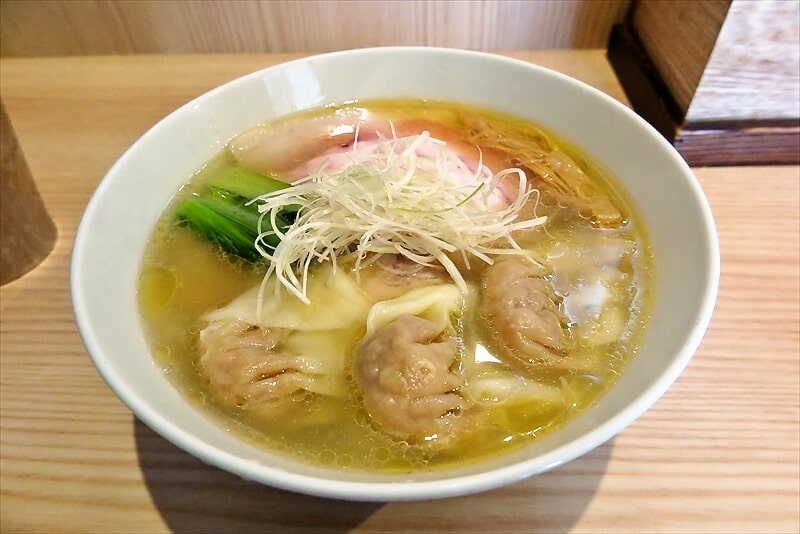 中村麺三郎商店海老ワンタン塩ラーメン1