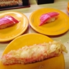 スシロージャンボかにカマ天にぎり1