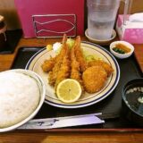 『レストランかつみ』エビフライ定食の海老ヂカラよ＠相模原