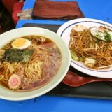 『星川製麺 彩』中華そば300円＆焼きそば300円でどうでしょう？