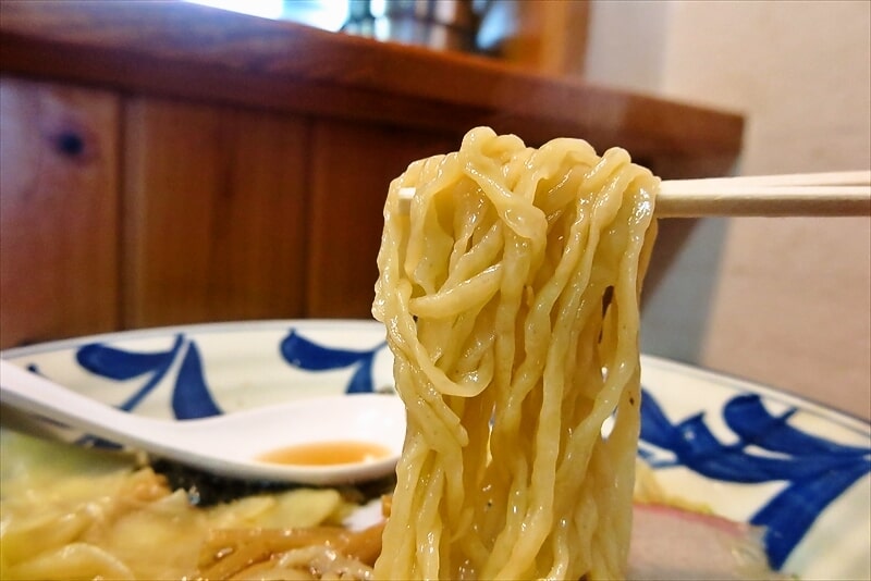 『竹の助』ワンタン麺8
