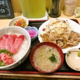 『食事処 禅』ミックス丼と焼肉セット850円ワンチャン！