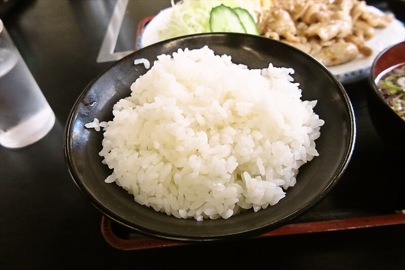『焼肉 宝珍』生姜焼き定食2