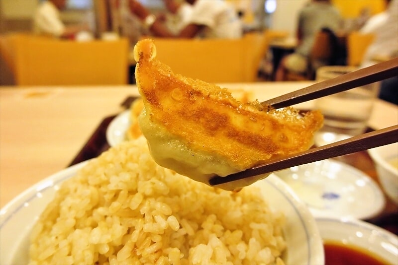 『ぎょうざの満州』ダブル餃子定食7
