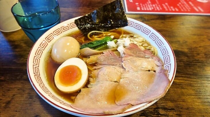 『麺・餃子 まる壱』醤油ラーメン1