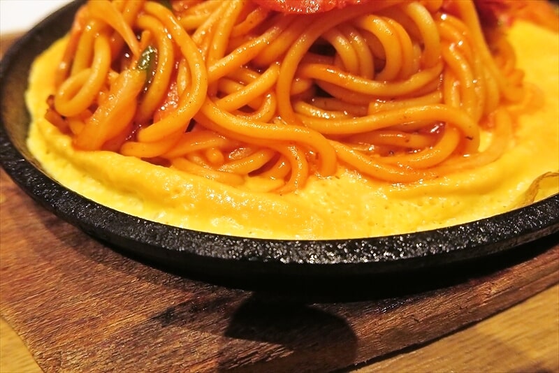 『スパゲティハウス チャオ』鉄板ナポリタン5