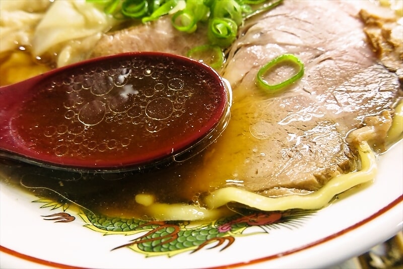 『町田 龍聖軒』醤油ワンタン麺6
