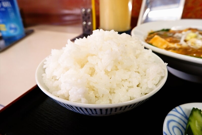 『筑波飯店』麻婆豆腐定食3