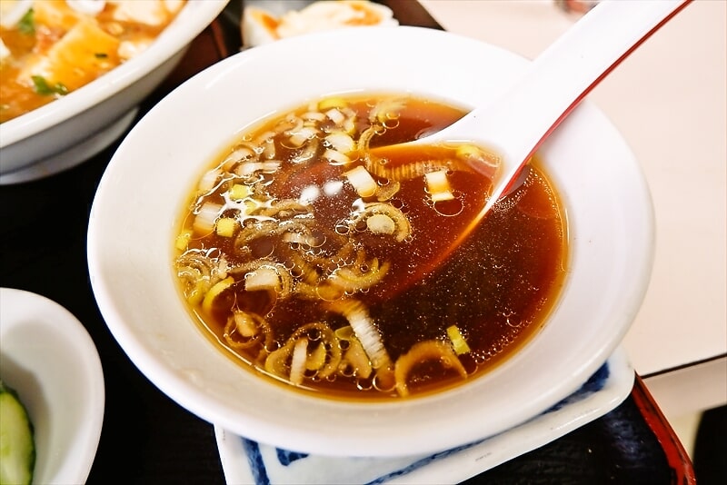 『筑波飯店』麻婆豆腐定食5