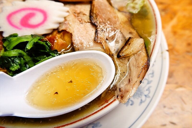 『中華 かし亀』塩生姜チャーシュー麺5
