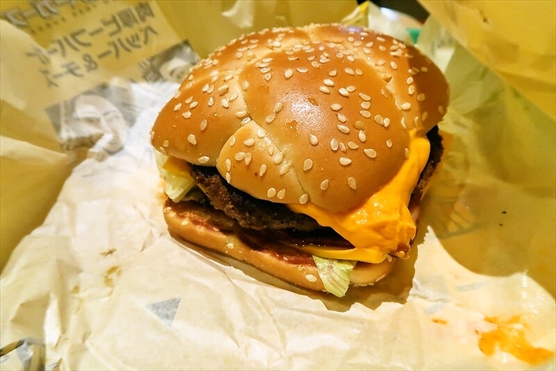 『マクドナルド』肉厚ビーフバーガー ペッパー＆チーズ2