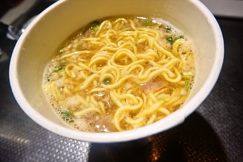 『我武者羅　背脂生姜醤油ラーメン』カップ麺9