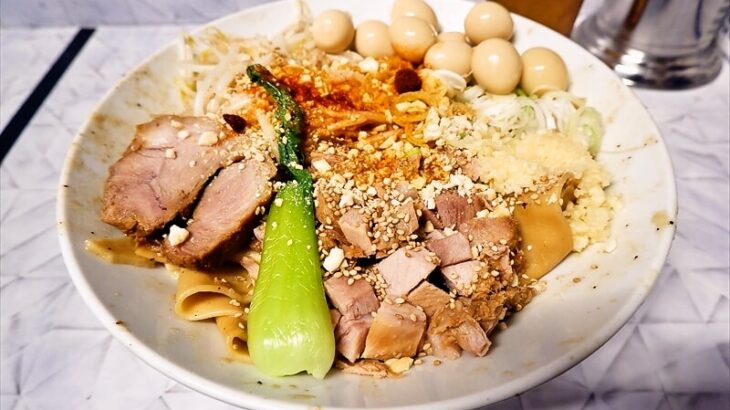 『麺屋 歩夢 金沢八景店』2周年限定のビャンビャン麺を食べる時＠横浜