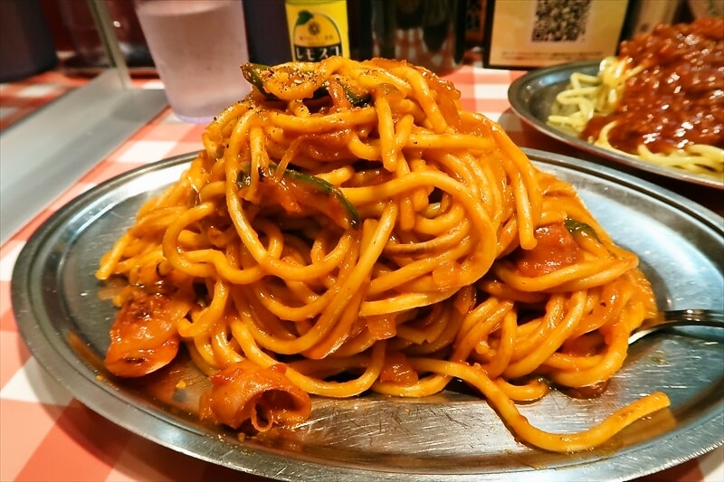 『スパゲッティーのパンチョ町田店』ナポリタン並盛り2
