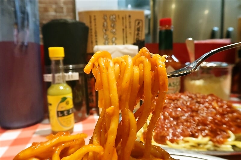 『スパゲッティーのパンチョ町田店』ナポリタン並盛り7