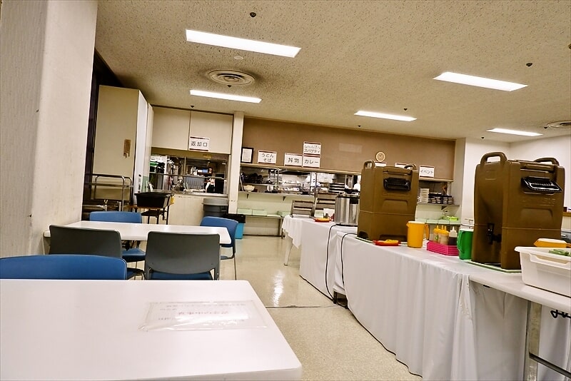 『福岡県警察本部 警察棟』食堂1