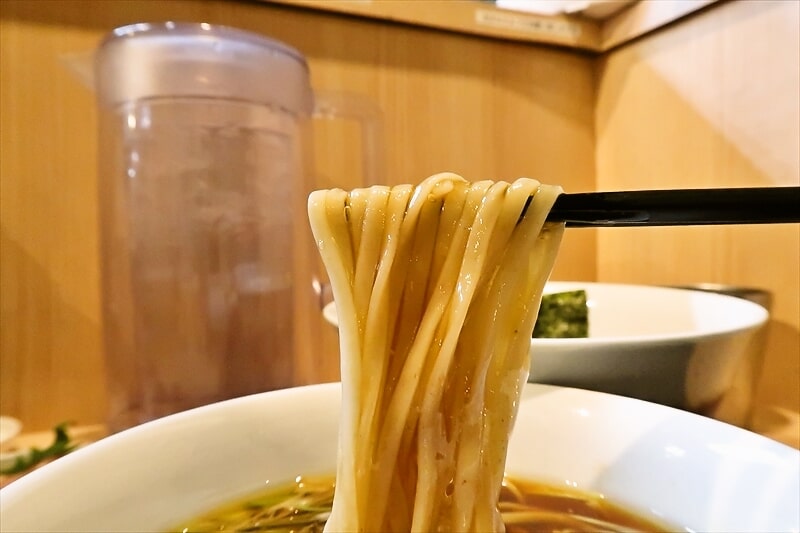 『中村麺三郎商店』限定ラーメン鮭節昆布水の醤油つけ麺7
