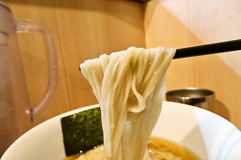 『中村麺三郎商店』限定ラーメン鮭節昆布水の醤油つけ麺5