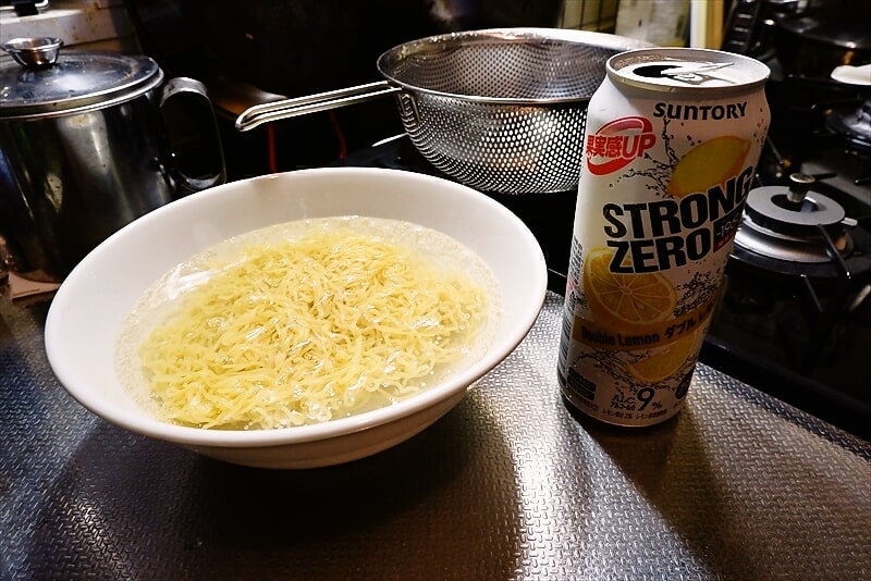サントリー『ストロングゼロ ダブルレモン』つけ麺7