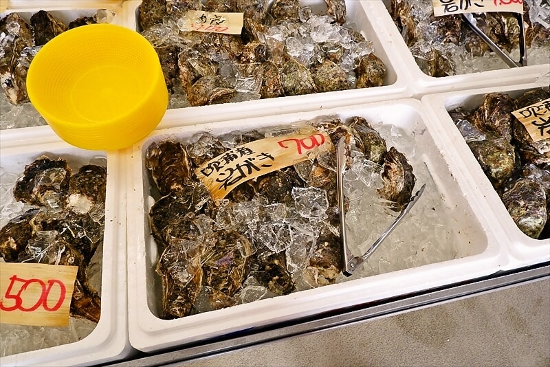 酒田みなと市場『浜のかあちゃんの店』天然岩牡蠣3