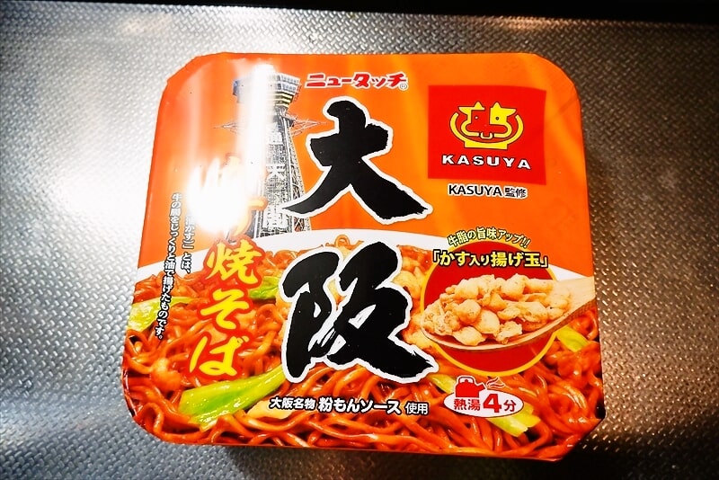 ニュータッチ『大阪焼そば』カップ麺1