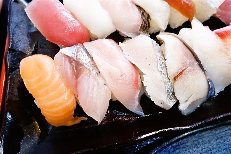 さかた海鮮市場『喰居来居や 和ん』握り寿司満腹ランチ8