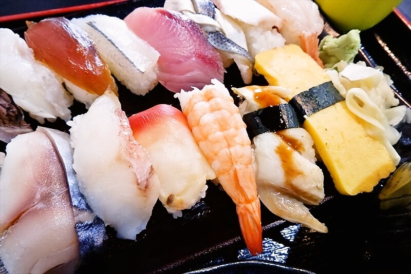 さかた海鮮市場『喰居来居や 和ん』握り寿司満腹ランチ9