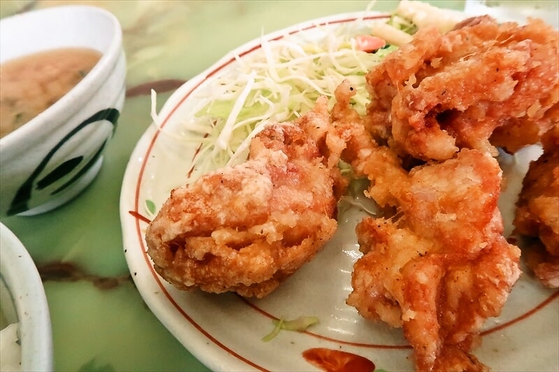 北川景子リコカツ『よしの食堂』鶏の唐揚げ定食大盛り6