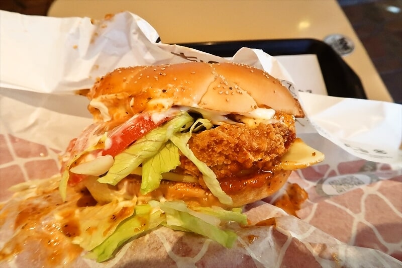 マクドナルド『ケバブ風チキンバーガー』7