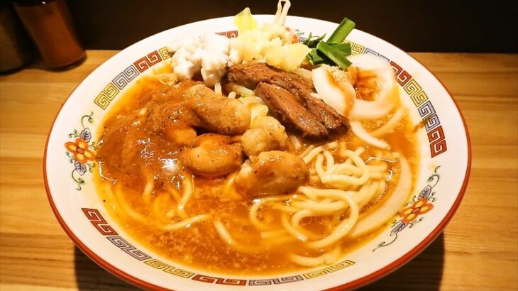 『スタミナホルモン麺すたほる』辛スタホル麺1