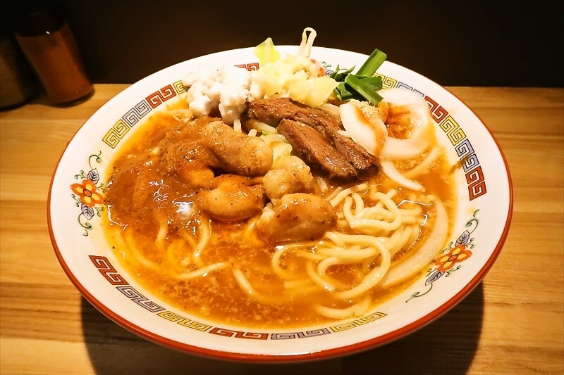 『スタミナホルモン麺すたほる』辛スタホル麺1