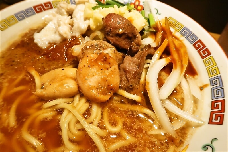 相模原『スタミナホルモン麺すたほる』スタホル麺ラーメン6