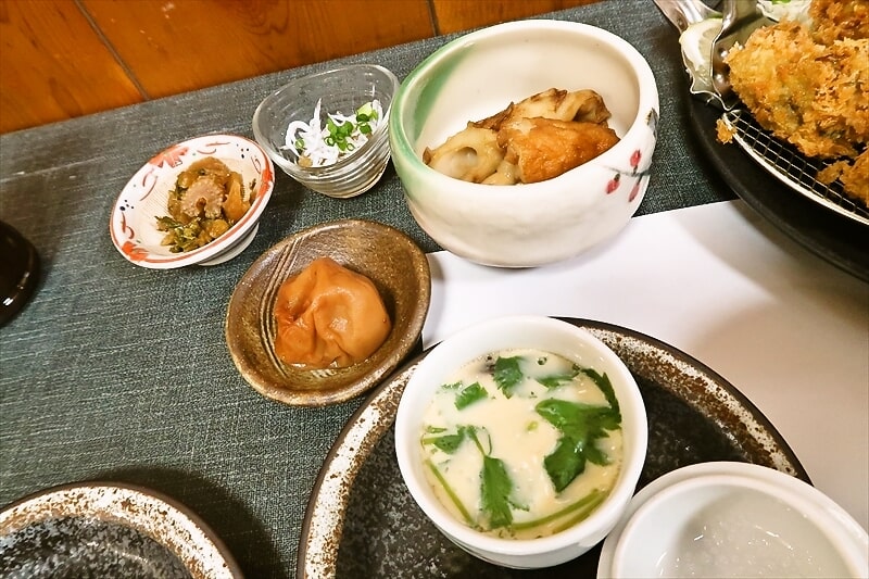 相模原『つるや×じゅんちゃん食堂』蕎麦＆カキフライ定食9