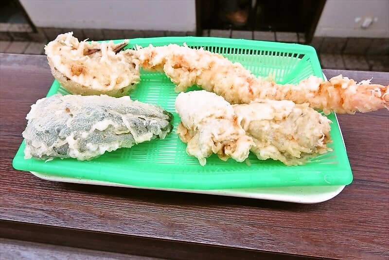 博多『だるまの天ぷら定食 吉塚本店』だるまエビ定食7