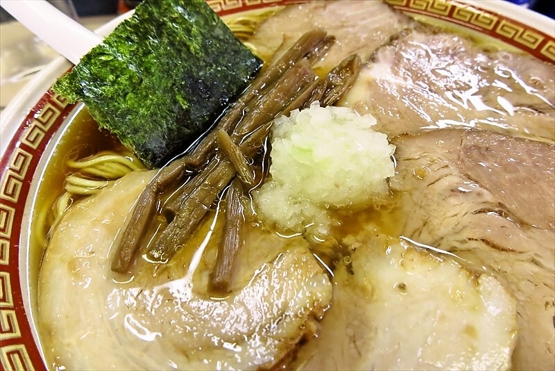 八王子ラーメン『タンタン』ミックス超特チャーシュー麺3