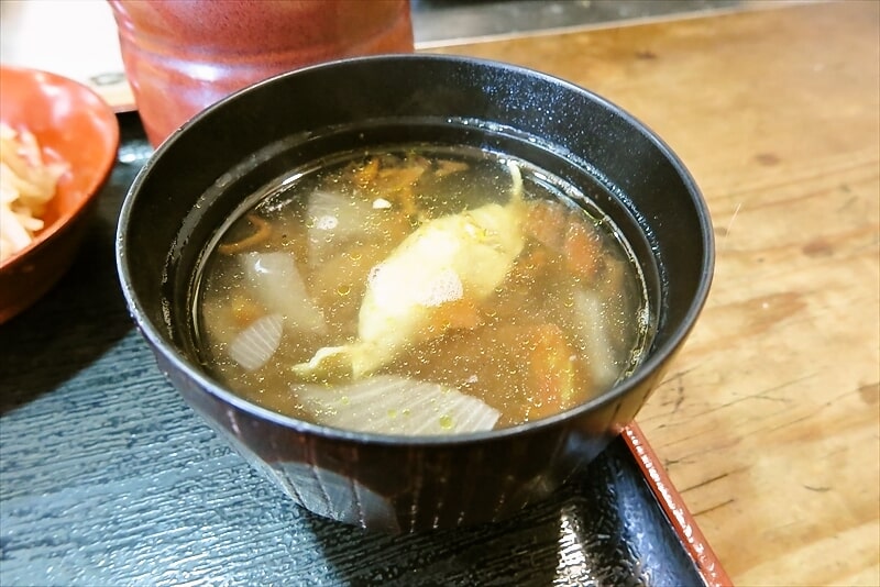 東京都町田市桜美林『からあげ処 長寿』スープ
